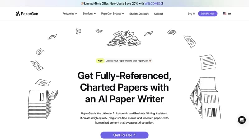 PaperGen screenshot