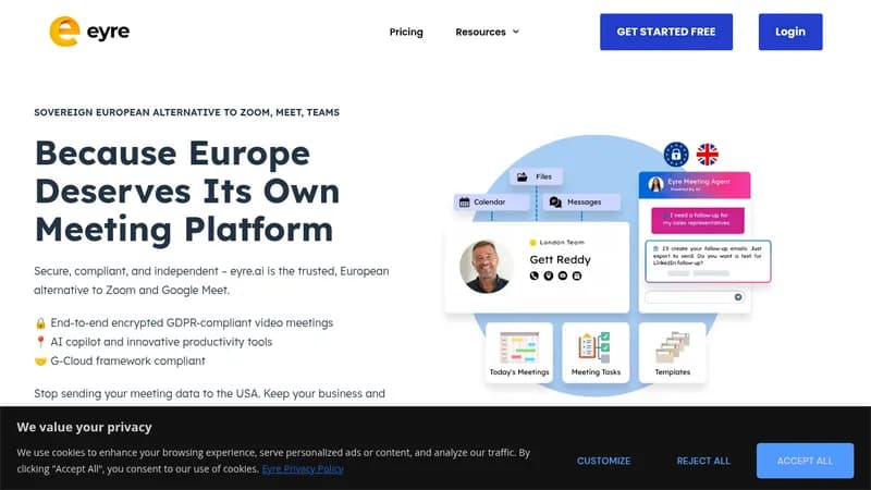 eyre website