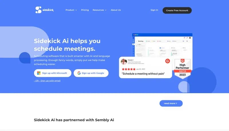 Sidekick screenshot