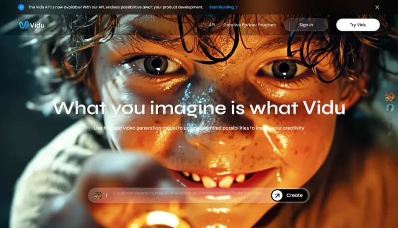 Vidu AI Video Generator screenshot