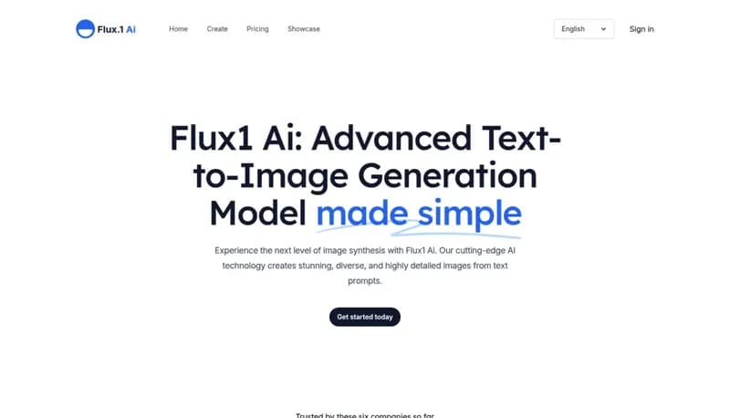 Flux1 AI screenshot