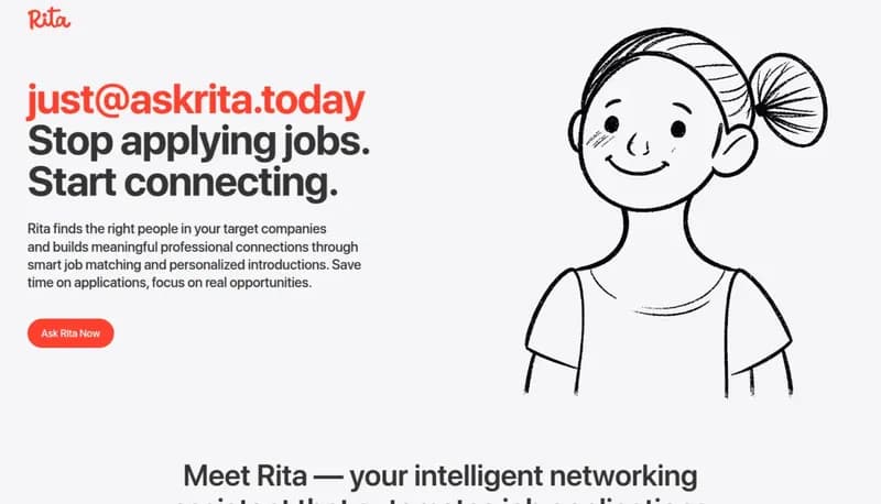 Rita AI screenshot