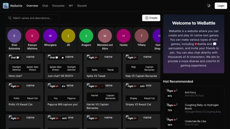 WeBattle screenshot