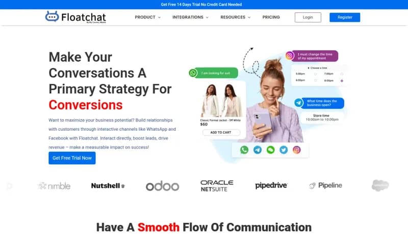 Floatchat screenshot