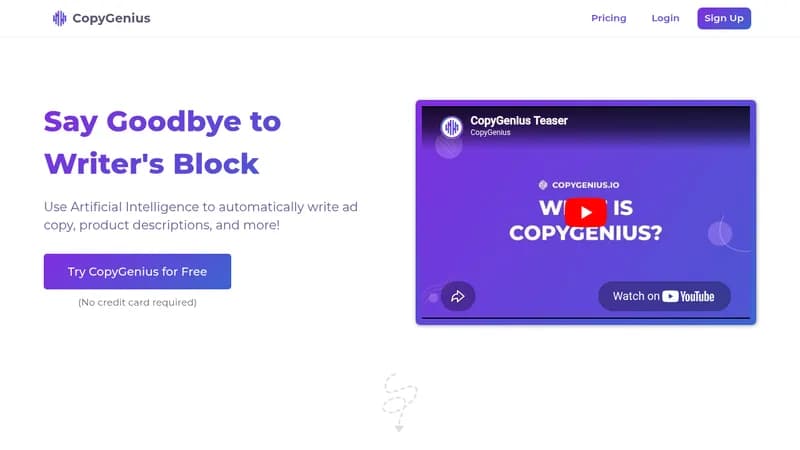 copygenius website