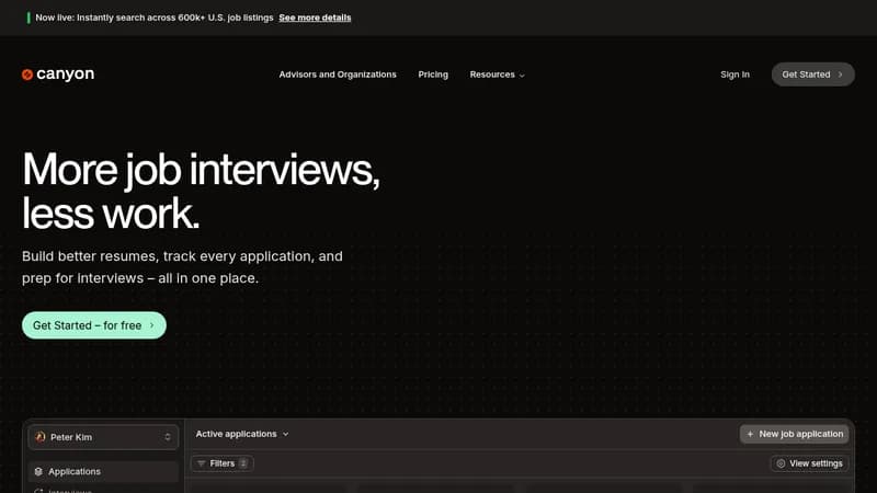 canyon website