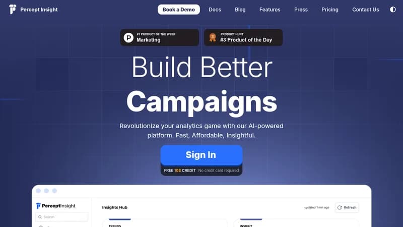 percept insight website