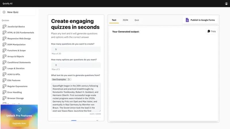 Quizify screenshot