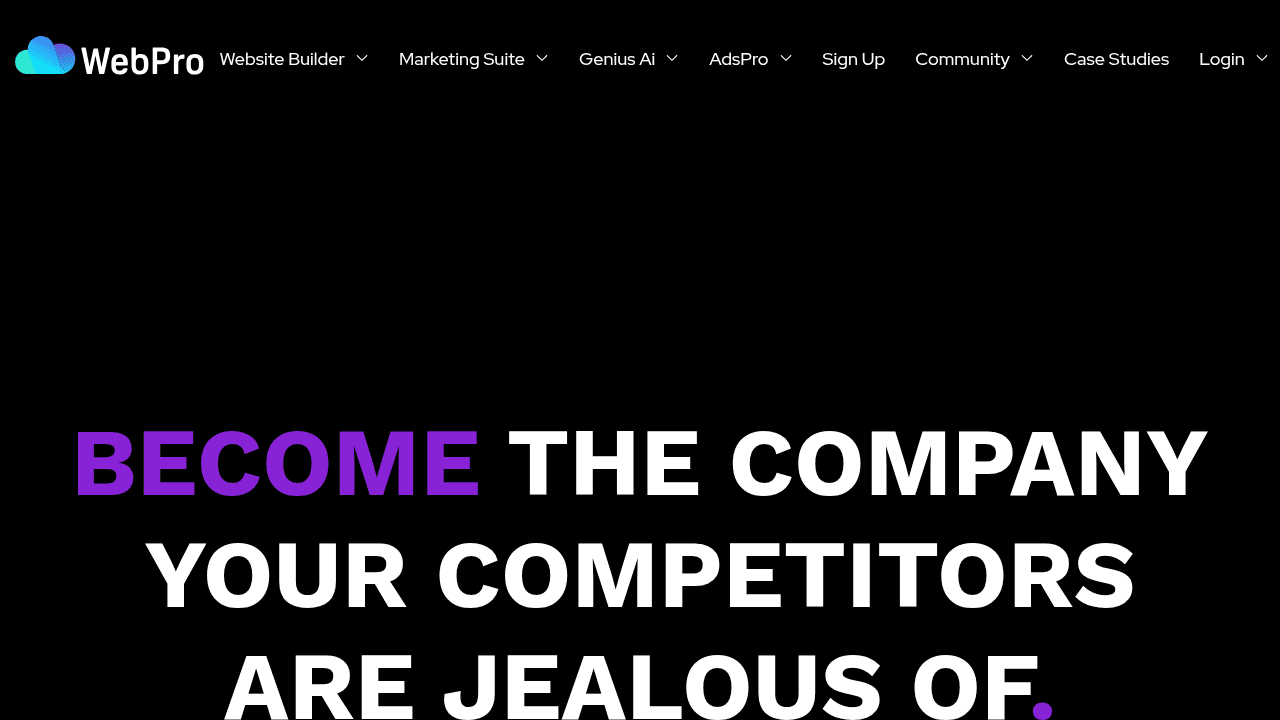 webpro website