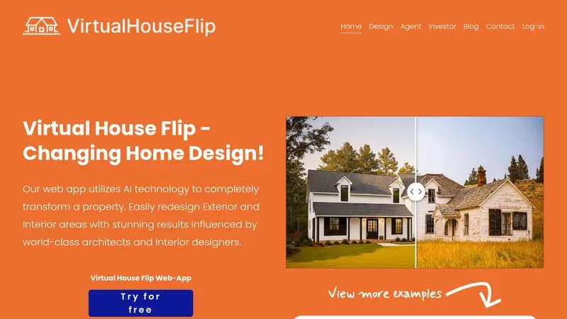 virtual house flip website