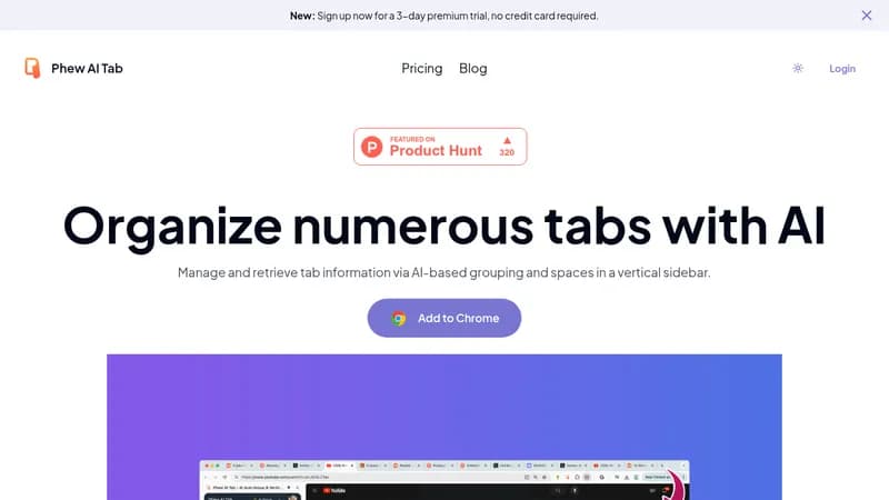 phew ai tab website
