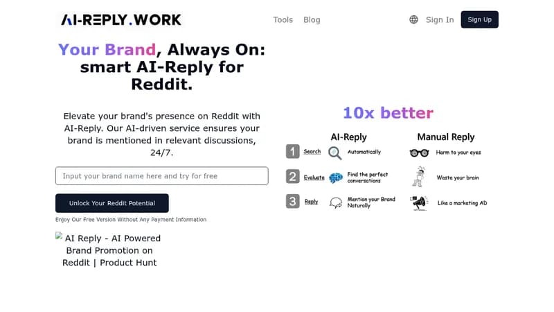 ai-reply website