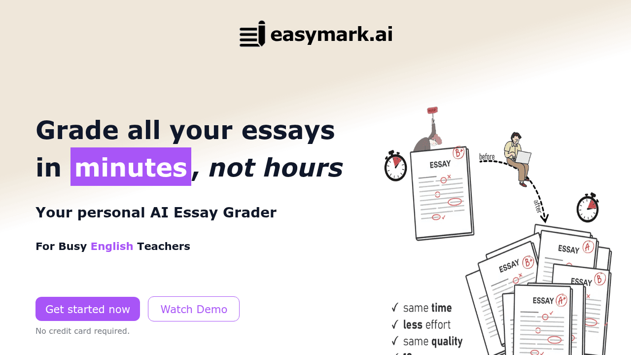 easymark.ai website