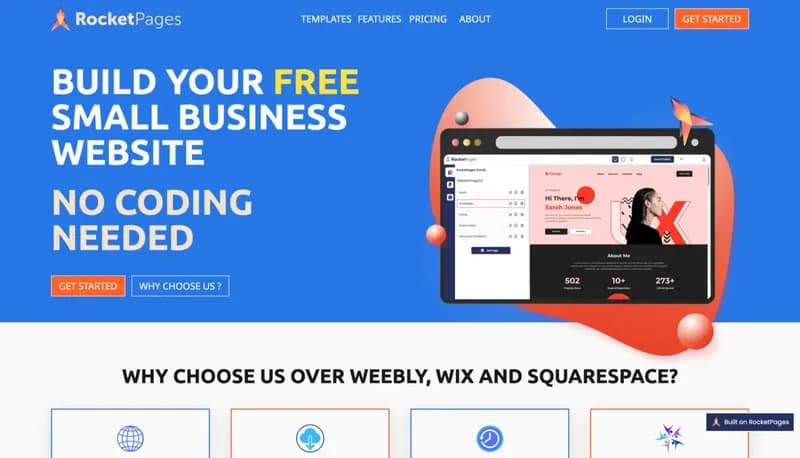 RocketPages screenshot