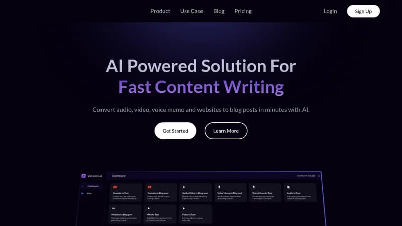 voicepen ai website