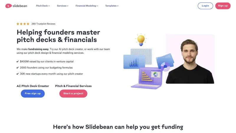 Slidebean screenshot