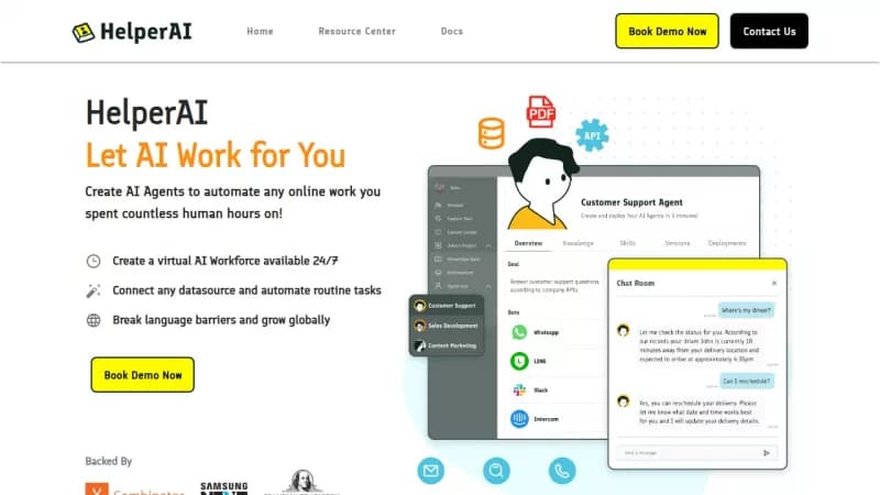 HelperAI screenshot