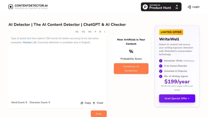 ai detector website