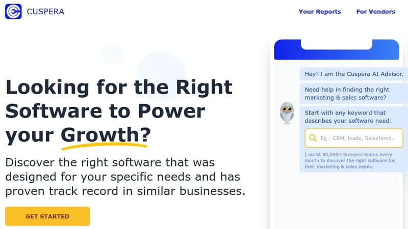 cuspera website