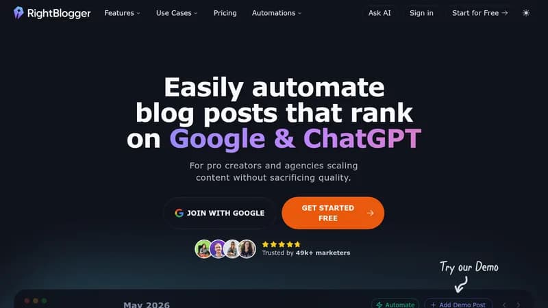 rightblogger website
