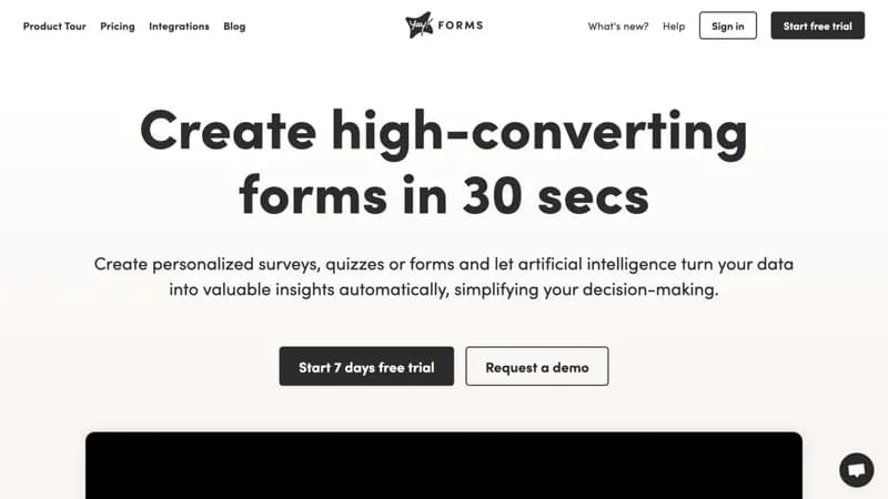Yay! Forms screenshot
