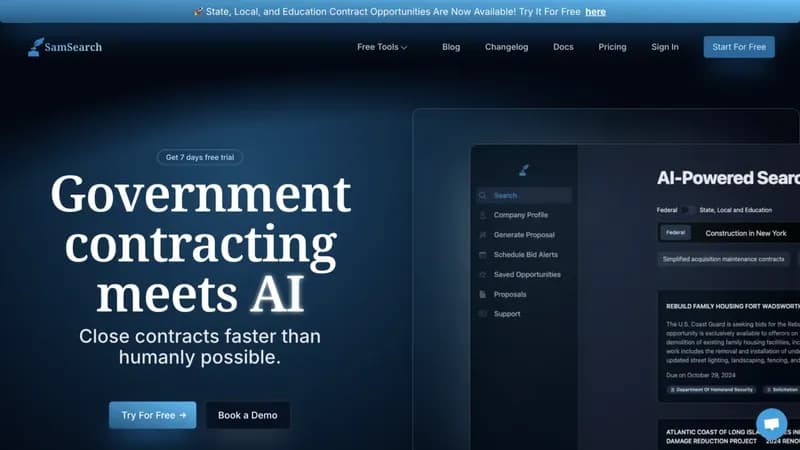 SamSearch screenshot