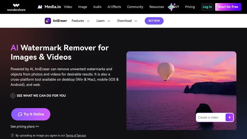 anieraser website