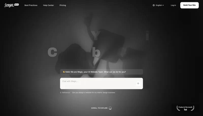 Wegic screenshot