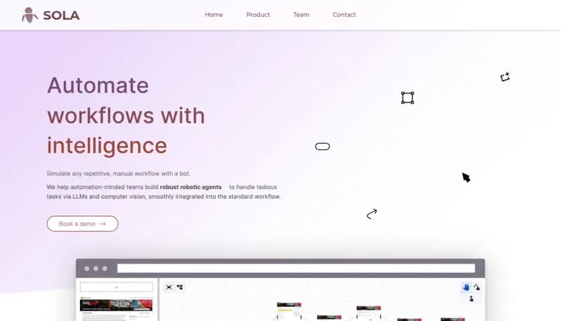 Sola screenshot