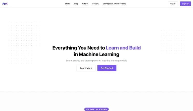 ApX Machine Learning screenshot