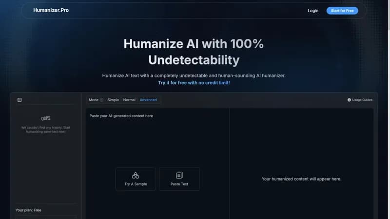 Humanizer Pro screenshot