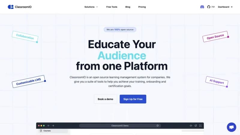 ClassroomIO screenshot