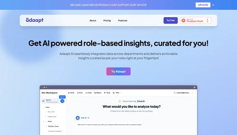 Adaapt.ai screenshot