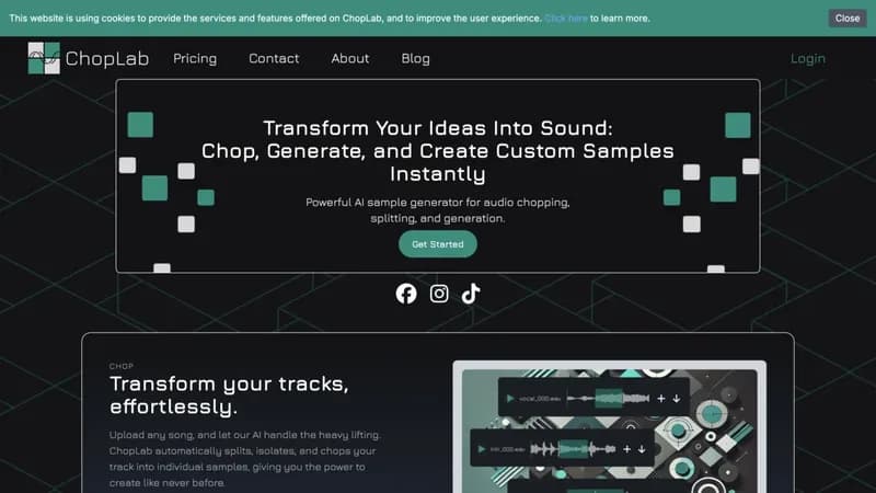 ChopLab screenshot