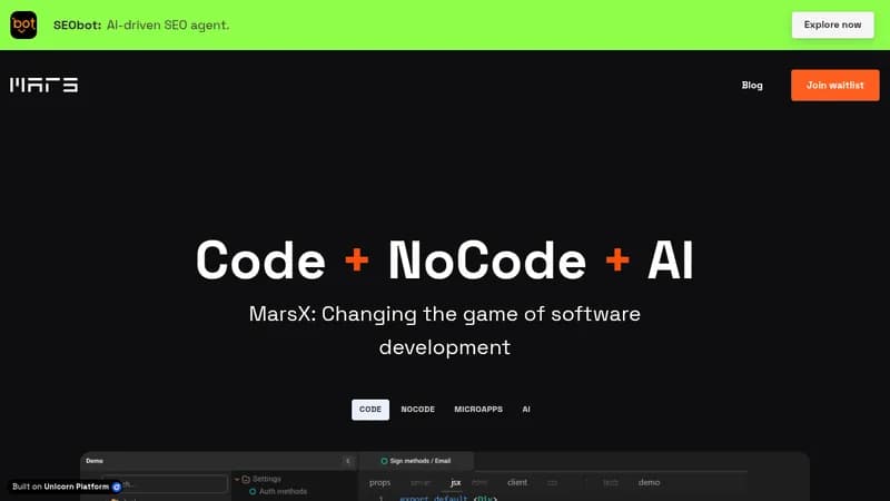 marsx website