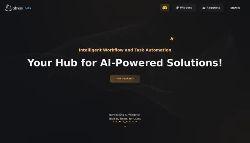 Abyss Hub AI Widgets screenshot