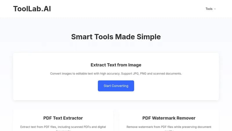 toollab.ai website