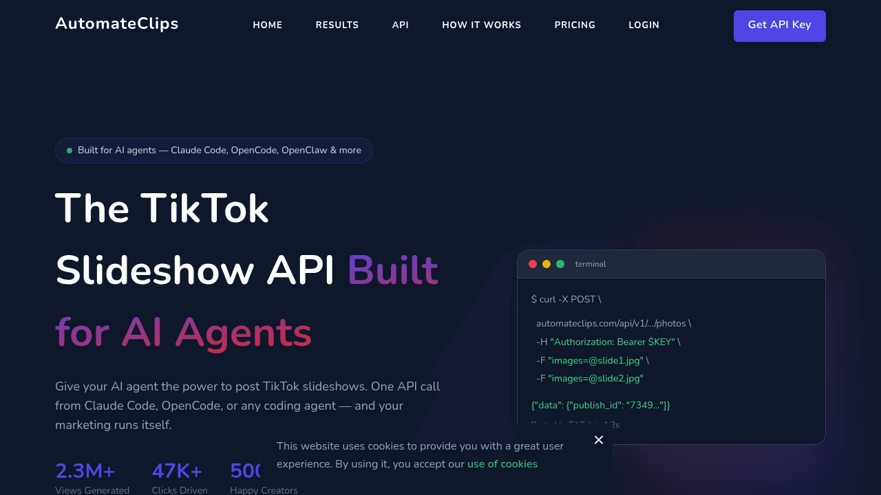 automateclips website