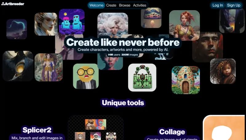 Artbreeder screenshot