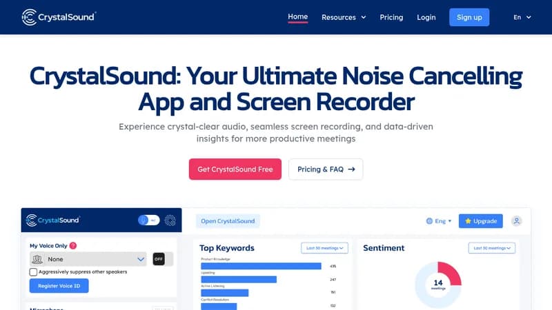 crystalsound website