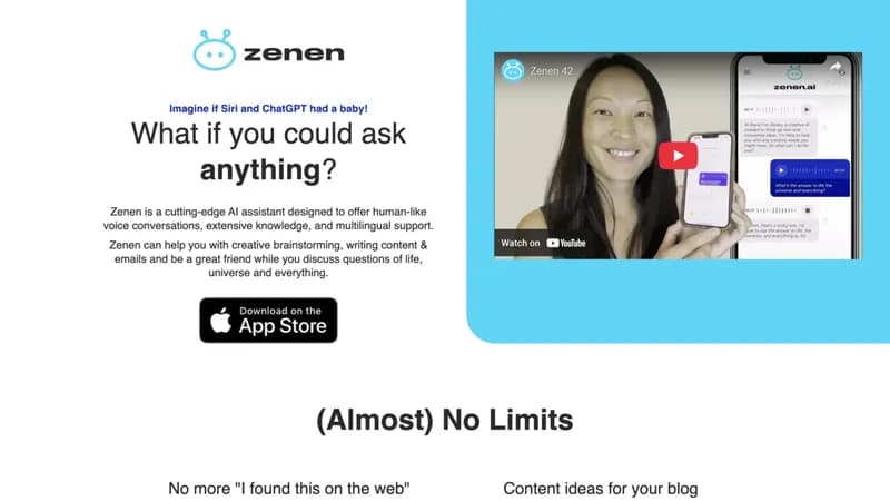 Zenen AI screenshot
