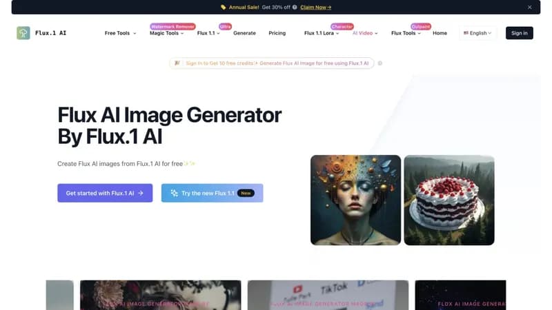 Flux.1 AI screenshot