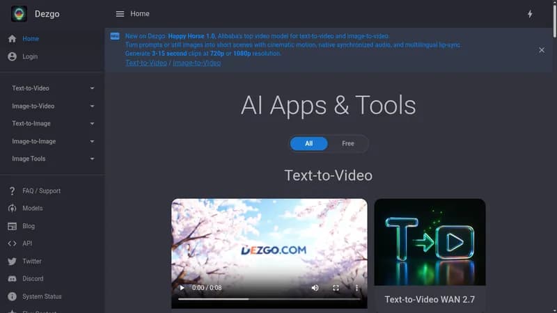 dezgo website