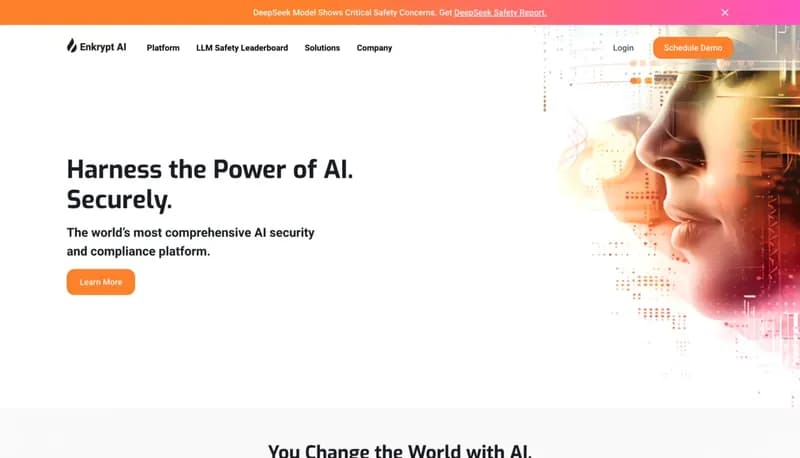 Enkrypt AI screenshot