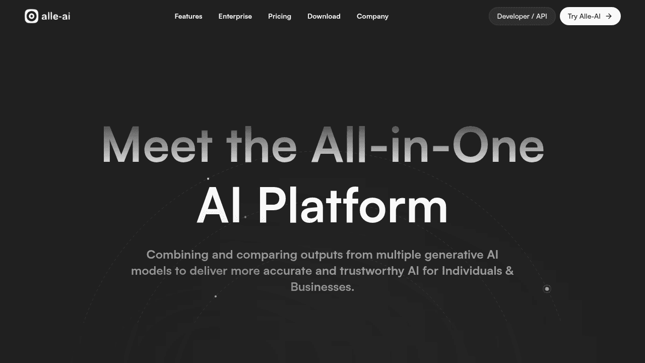 alle-ai website