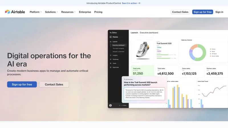Airtable screenshot