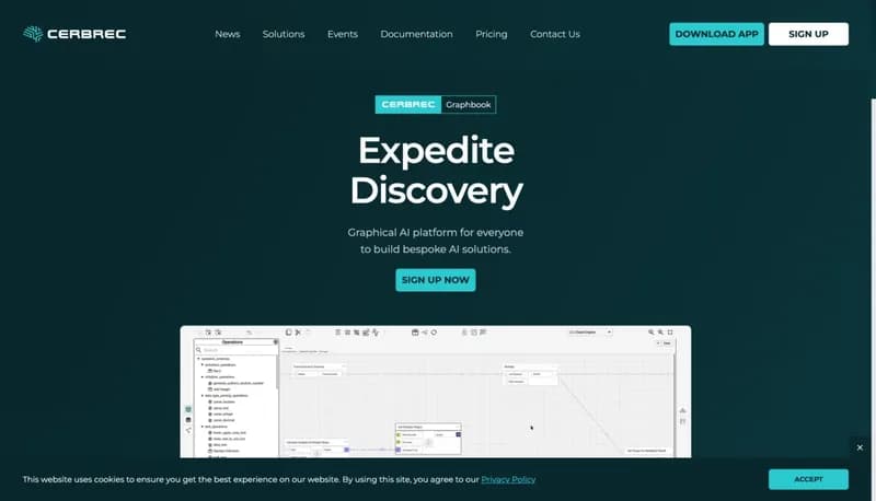 Cerbrec Graphbook screenshot