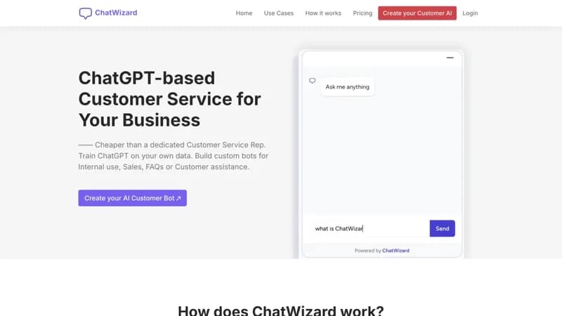 ChatWizardAI screenshot