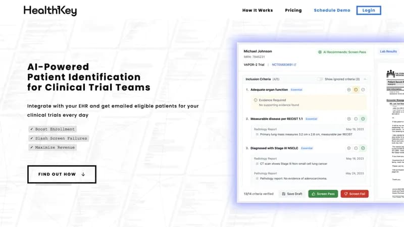 HealthKey screenshot