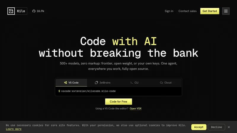 kilo code website